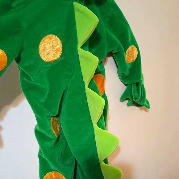 EUC ~Miniwear Infant Adorable Alligator Costume, Onesie w/ Character Hood & Tail - Picture 4 of 8